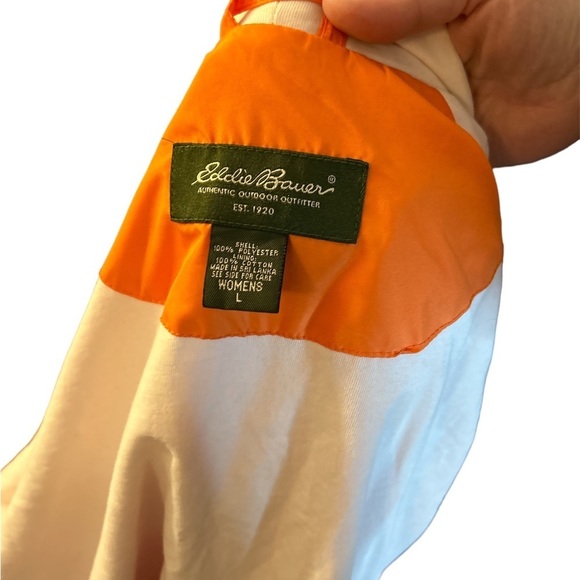 Super cute orange, women’s jacket, size large - Picture 7 of 7